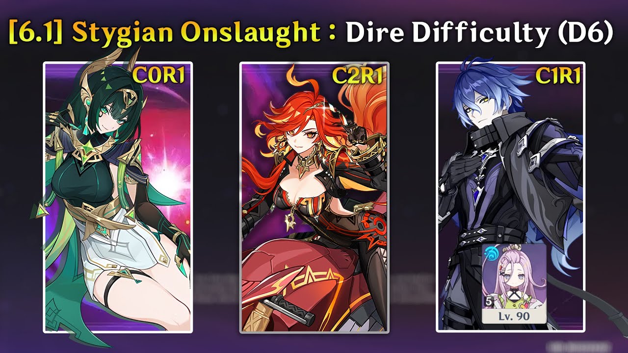 New Stygian Onslaught Dire Difficulty | 307s | Stage Clear | Lunar II