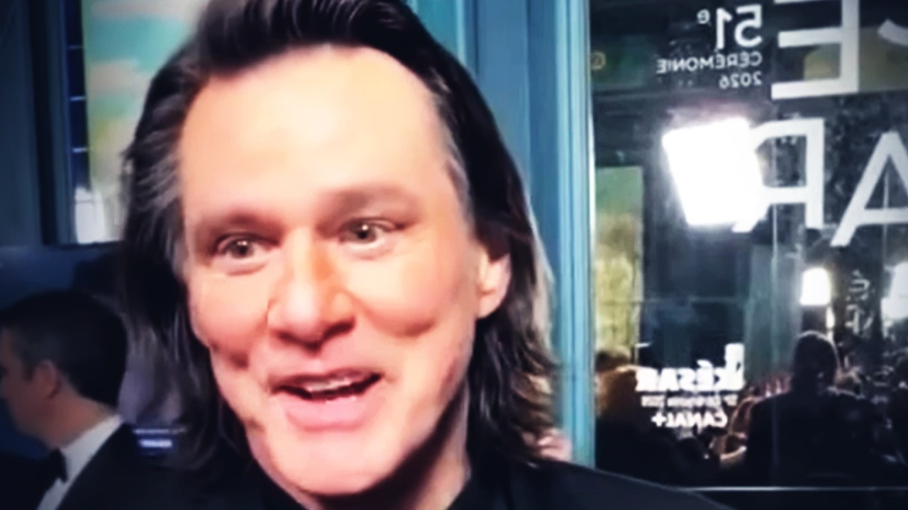ok, it's PROBABLY Jim Carrey...