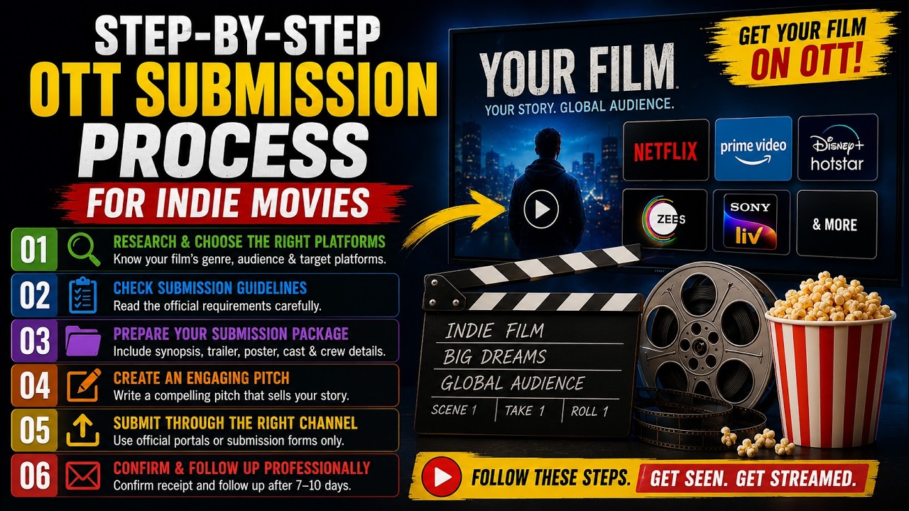 🎬 Complete OTT Submission Process Explained | Step-by-Step Guide for Filmmakers (2026) 🚀