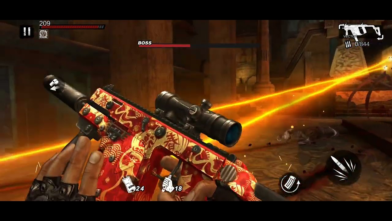 zombie frontier 4 area 5 the temple boss