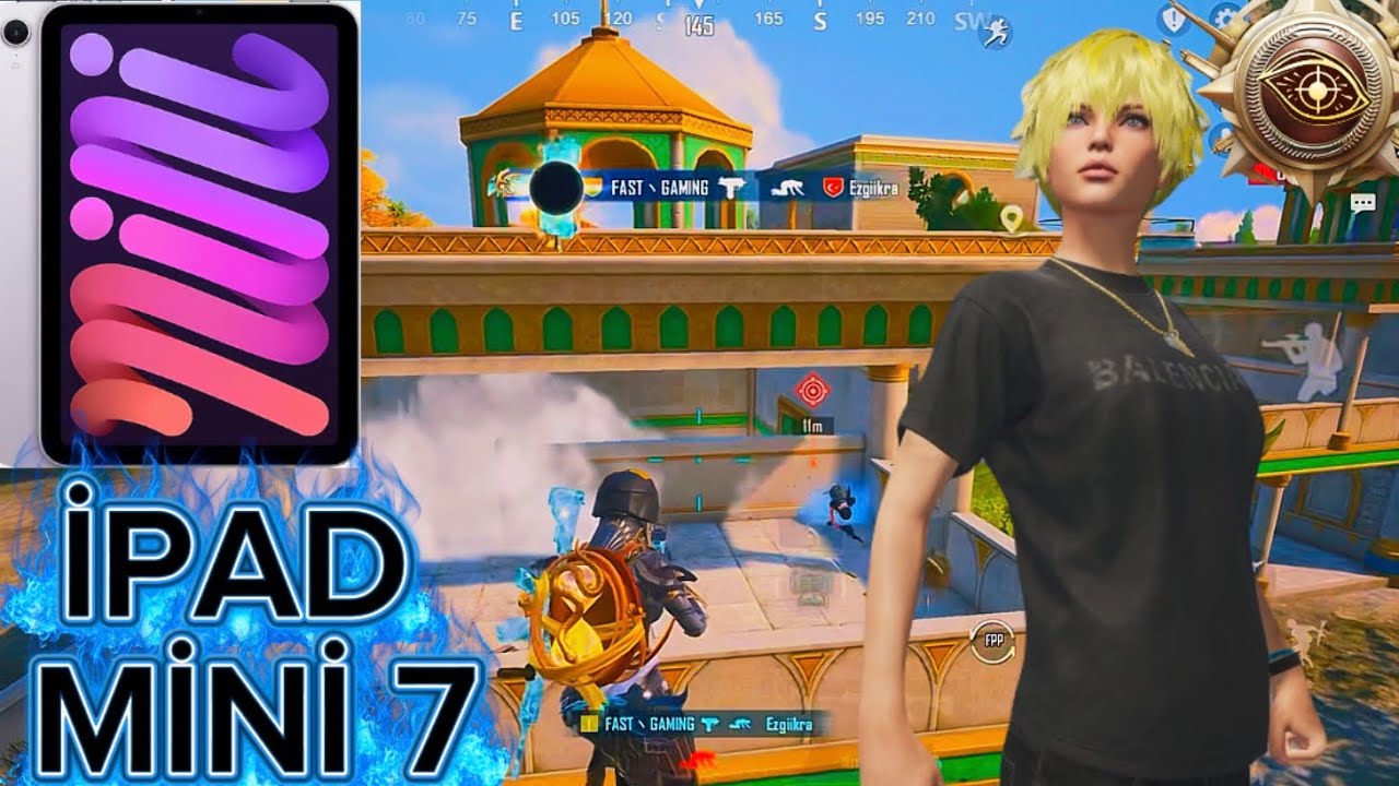 İPad Mini 7 PUBG/BGMI TEST 2026 🔥HDR Graphics GAMEPLAY 😘 New update!