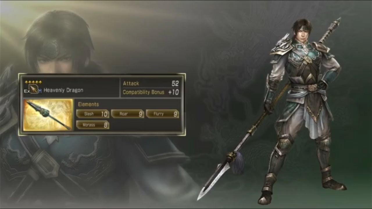 Zhao Yun 5th Weapon Heavenly Dragon - DW8XLCE PS3