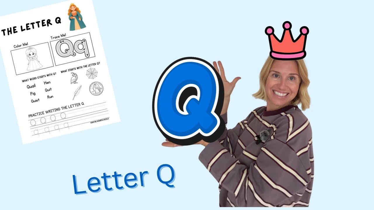 Letter Q-  FREE WORKSHEET