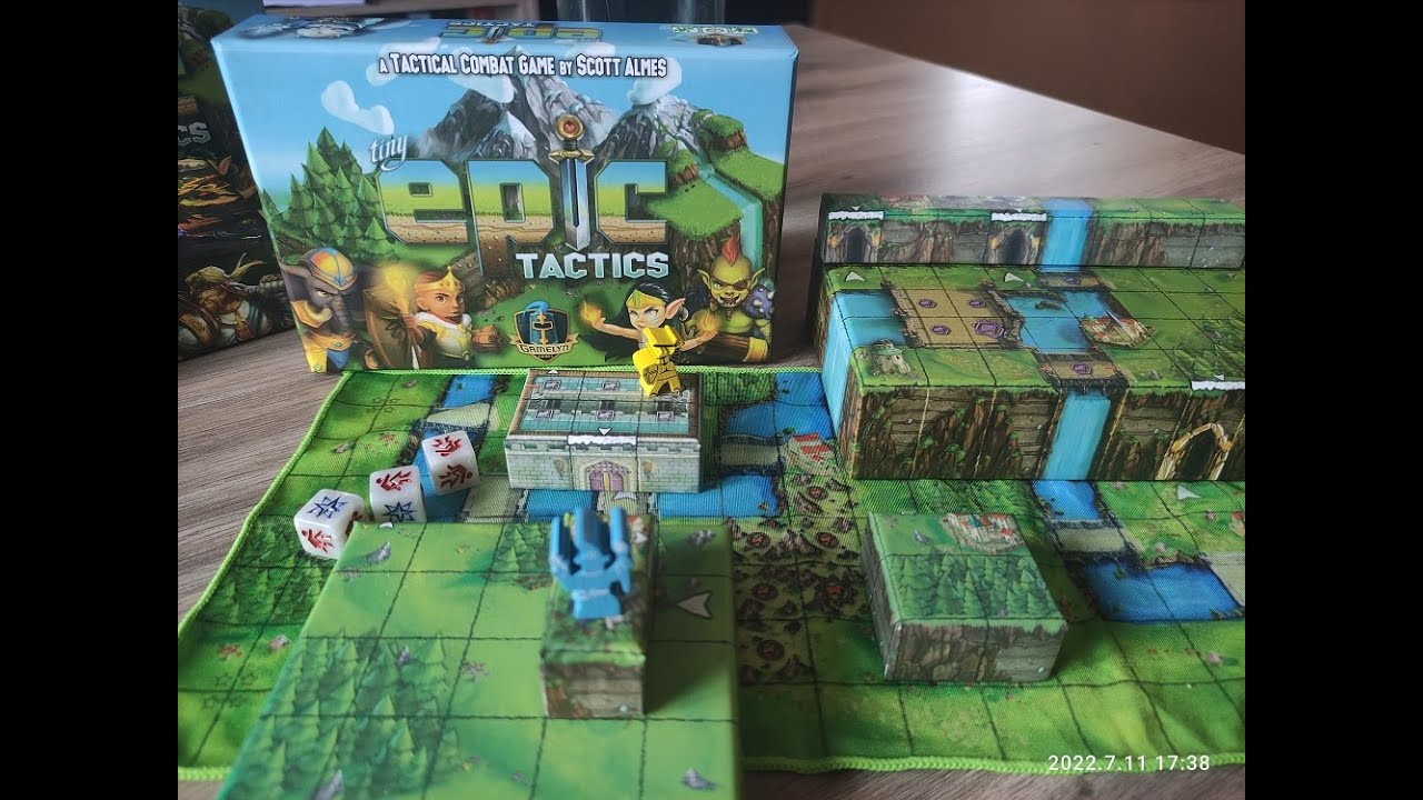 ¿Cómo se juega?-Tiny Epic Tactics