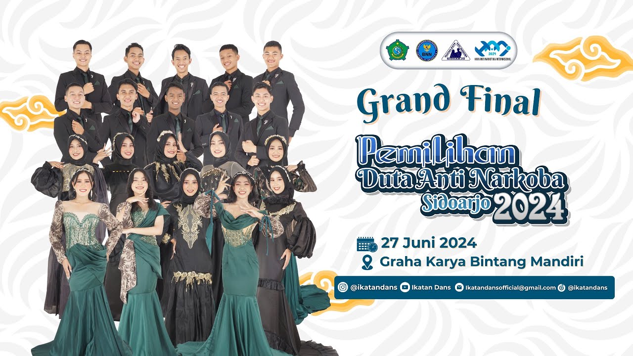GRAND FINAL PEMILIHAN DUTA ANTI NARKOBA KAB. SIDOARJO TAHUN 2024