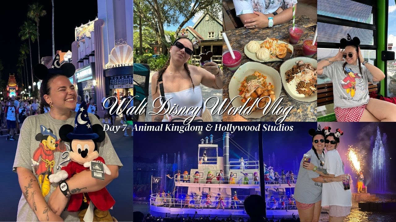 Видеоблог Disney World 💖🏰 День 7 — Animal Kingdom и Hollywood Studios | Сентябрь 2024 г.