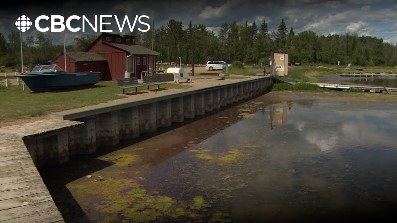 Low water levels at Buffalo Lake force marina closure