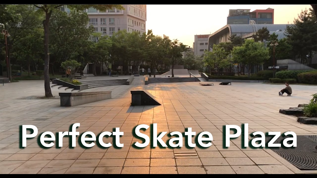 Perfect Skate Plaza In Seoul South Korea