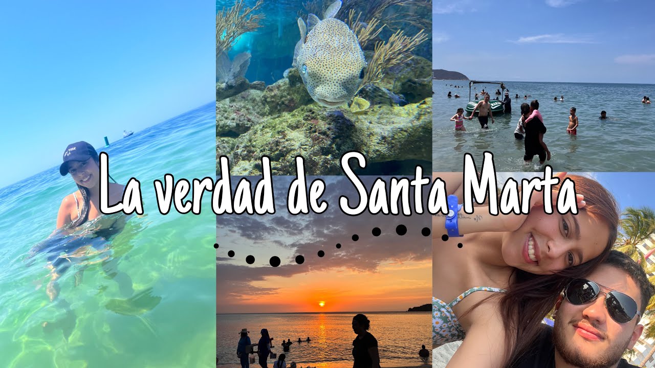 Viajamos a SANTA MARTA con poco dinero💰🤌🏻