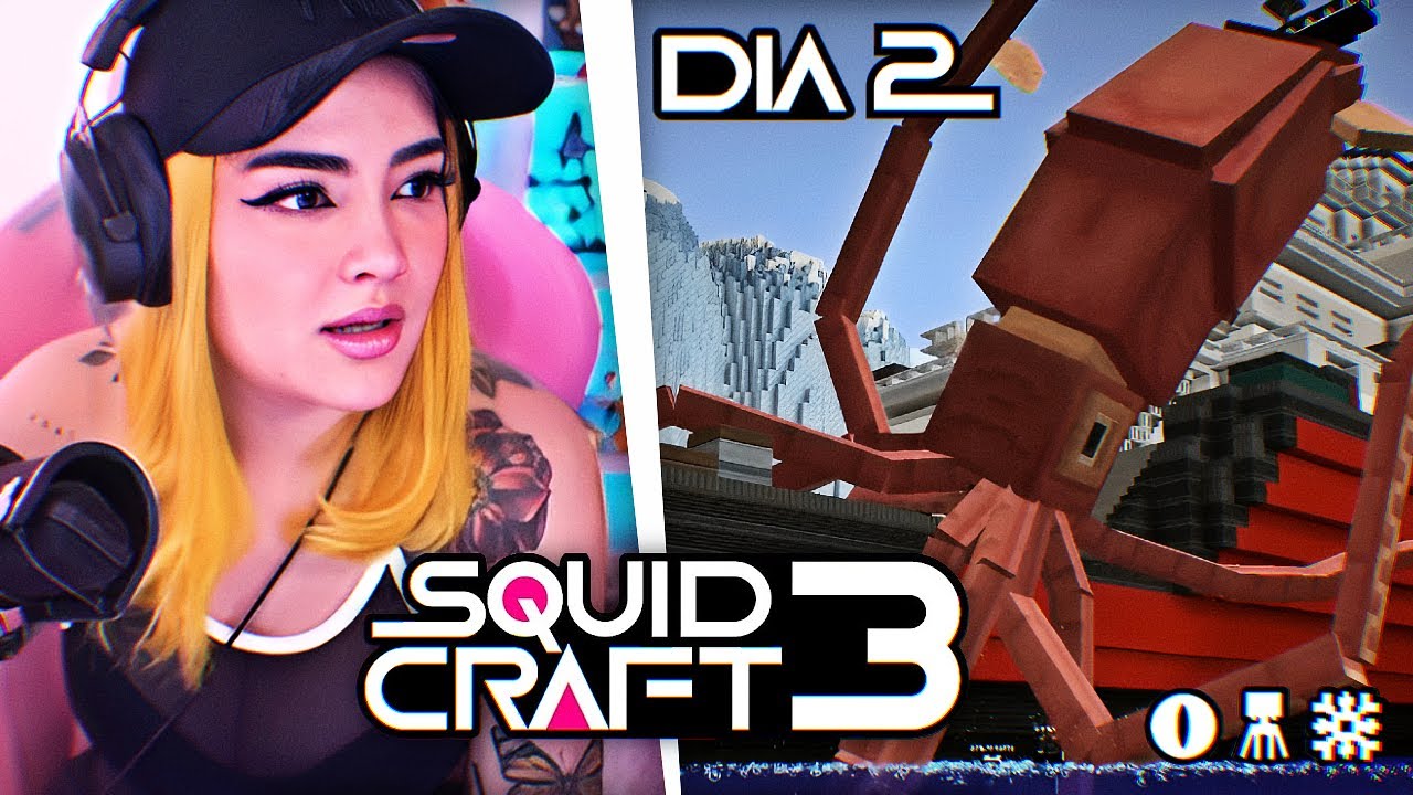 ¡ALTA TENSIÓN Y ANSIEDAD! | SQUID CRAFT GAMES 3 | DÍA #2