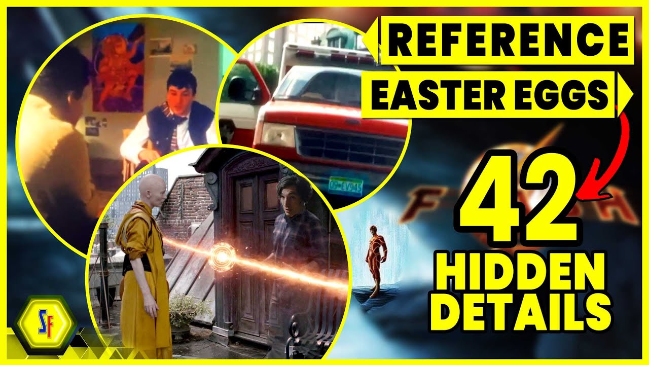 The Flash HIDDEN DETAILS, EASTER EGGS & REFERENCES | Part 1 | @SuperFansYT #theflashmovie