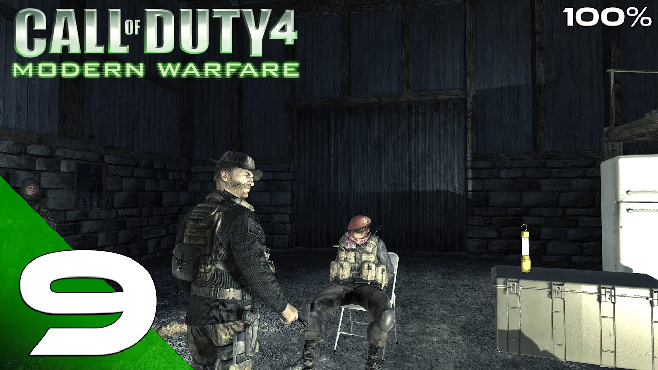 Call of Duty 4 Modern Warfare - 100% Walkthrough Part 9 - [2K60FPS] No Commentary