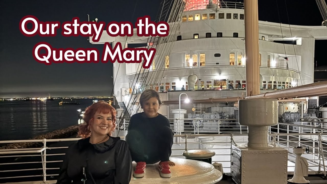 Наш романтический вечер в отеле The Haunted Queen Mary.