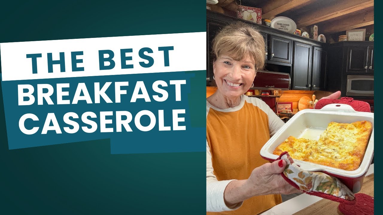   Breakfast Casserole Recipe You’ll Want Every Weekend Egg & Cheese Make Ahead @ourforeverfarm 