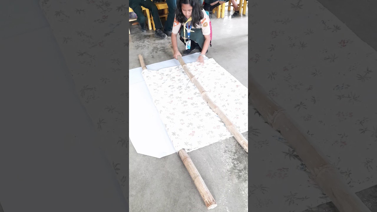 Improvised Stretcher.