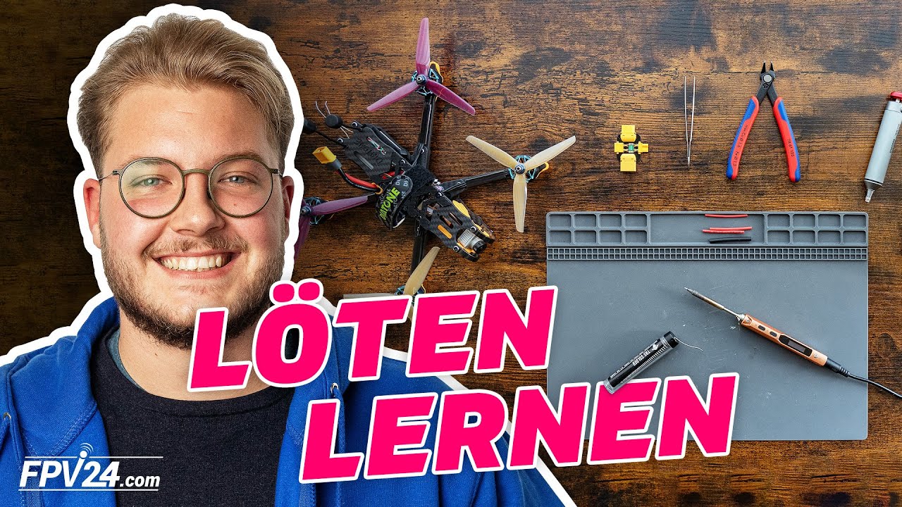 Richtig Löten lernen – Darauf kommt es an! (FPV Drohnen Beispiele)