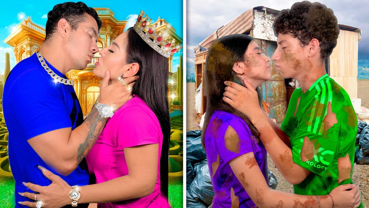 PAREJA RICA VS PAREJA POBRE!!