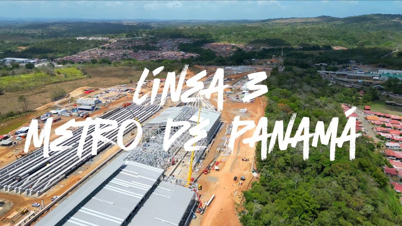 Avances Linea 3 Metro de Panamá | Intercambiador Vial Via Centenario y Vis Puente de las Américas