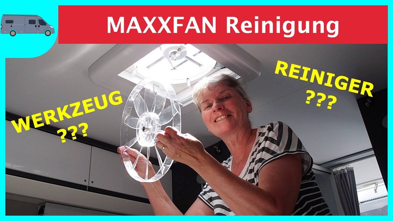 Maxxfan Reinigung Ventilator | Ausbau Rotor