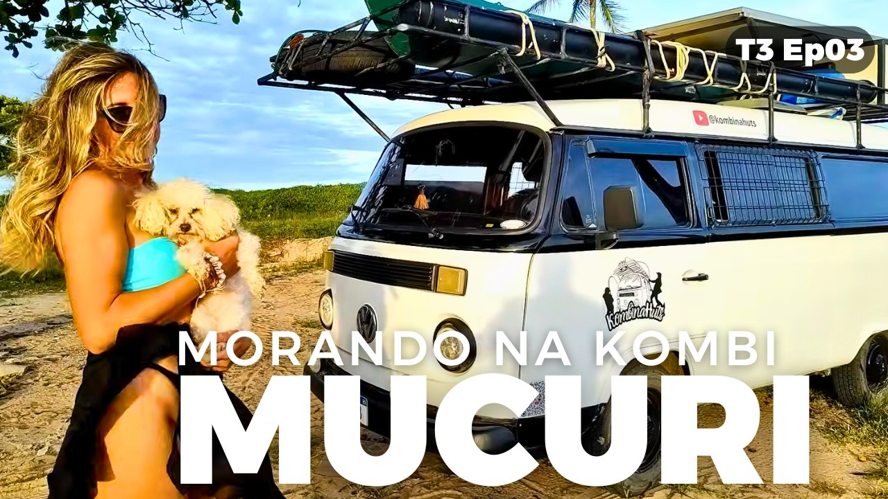 T3 Ep03 Deixamos o Espírito Santo e morando na Kombi chegamos na Bahia e dormimos em  Mucuri