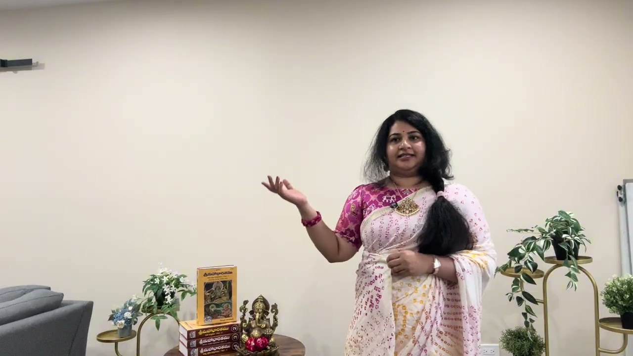 Vyasa Bhagavan's role in Mahabharatha