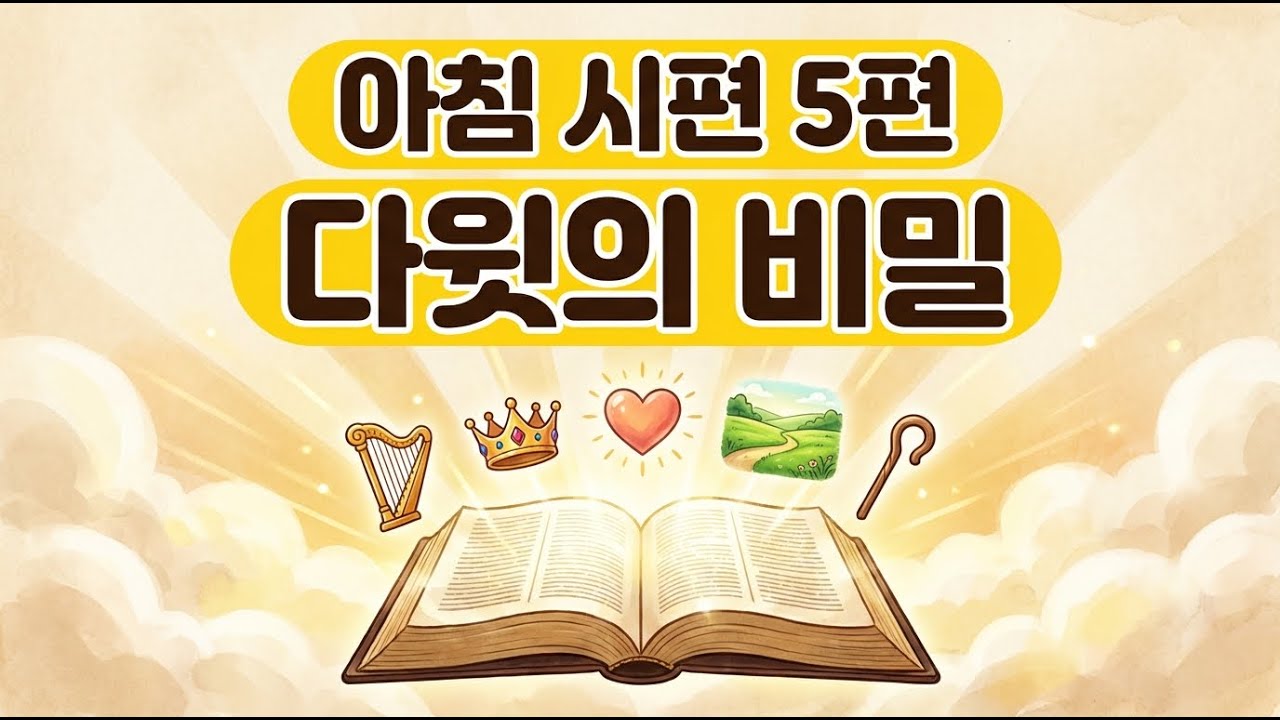 매일 아침 읽어야 할 시편 다섯 편 - 하루가 완전히 달라집니다