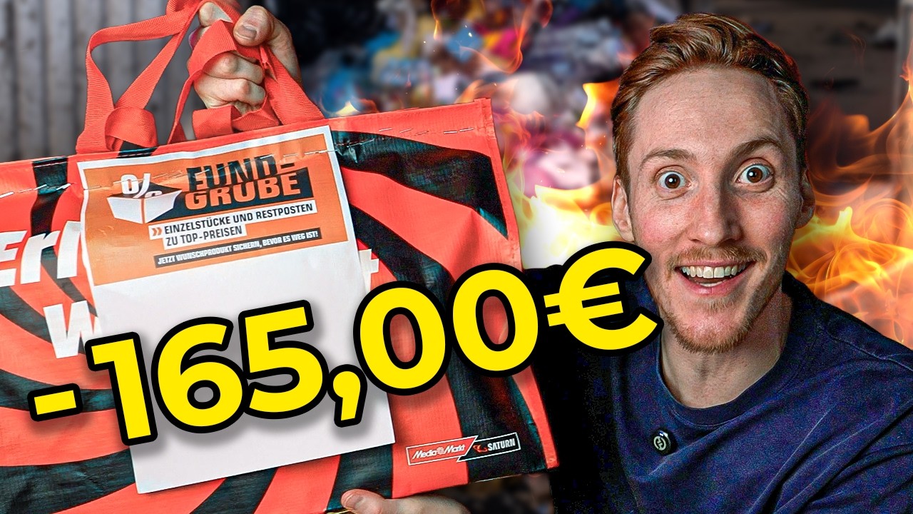 Ich habe einfach 165 Euro dafür ausgegeben?! (SATURN MYSTERY TÜTE)