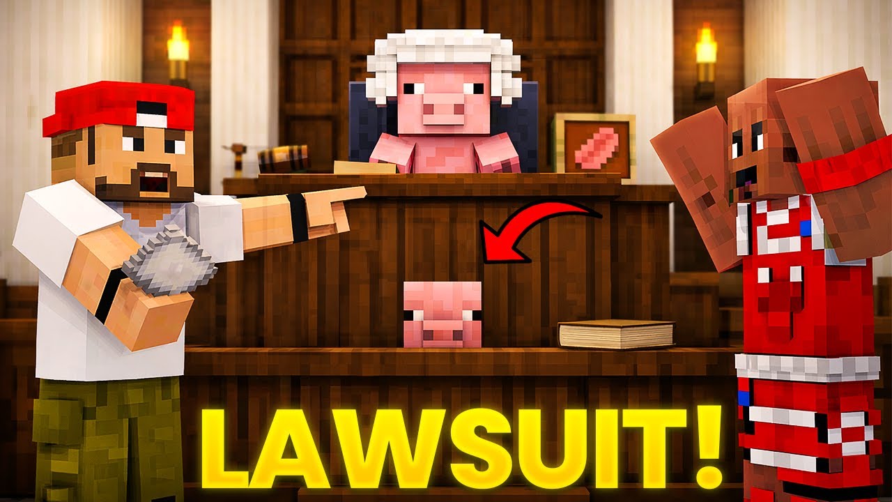 MY FRIENDS SUED EACH OTHER IN MINECRAFT