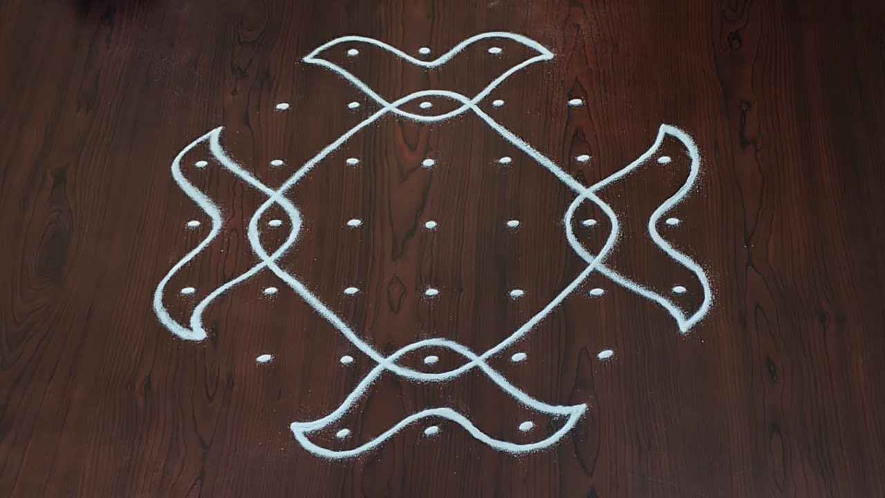 7×3dots melikala muggulu|easy rangoli|daily chukkala muggulu||sikku,kambhi,neli kolams|#Nice Rangoli