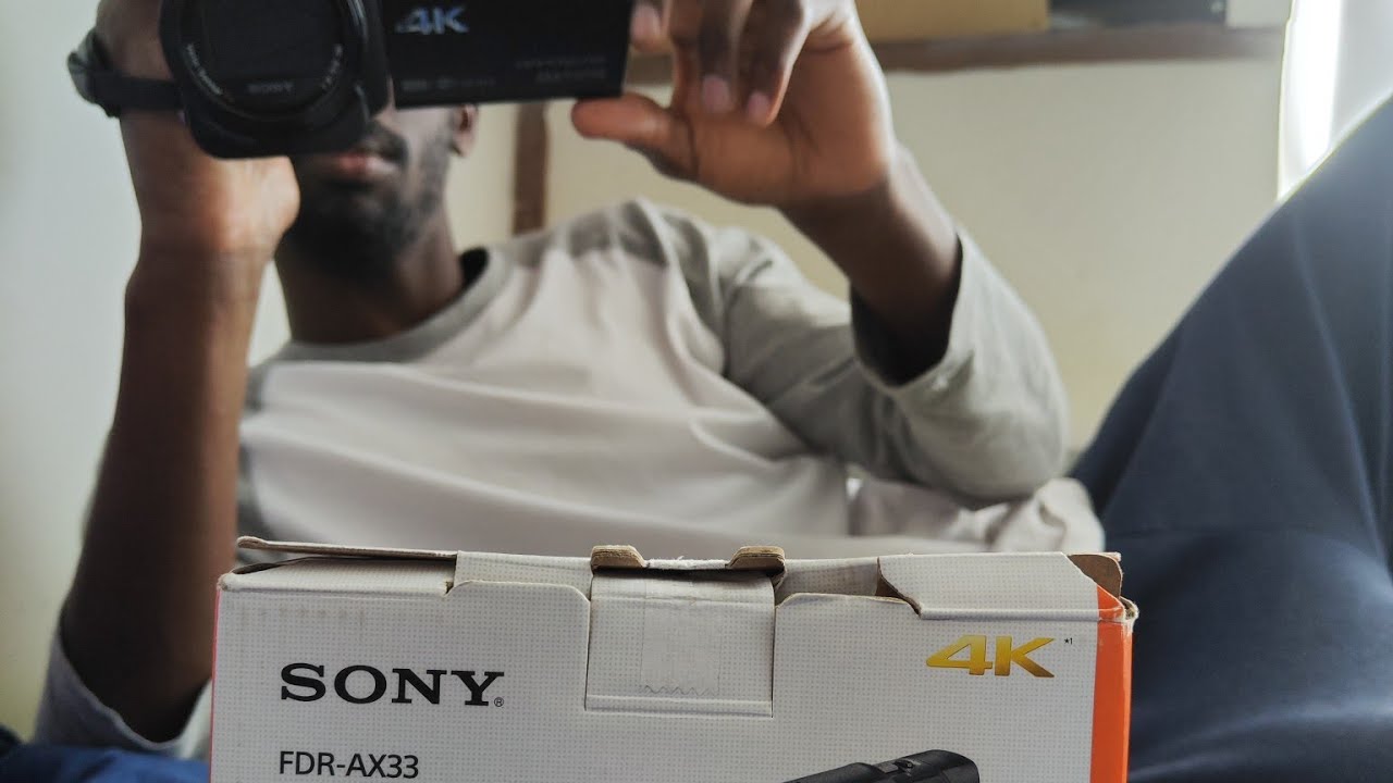 Sony FDR-AX33 4K Handycam🎦 I bought this camera because...
