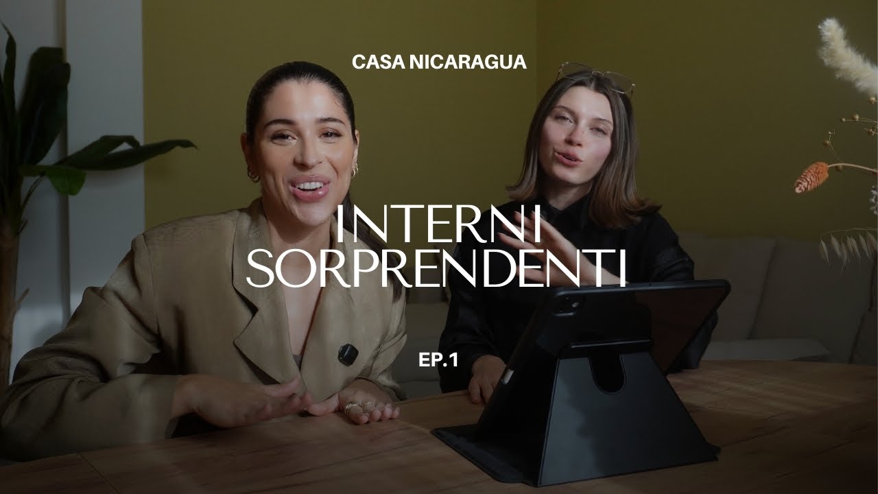 INTERNI SORPRENDENTI Ep.1 CASA ⁨@nicaragua_ng⁩ La personalit&agrave; viene prima dello spazio