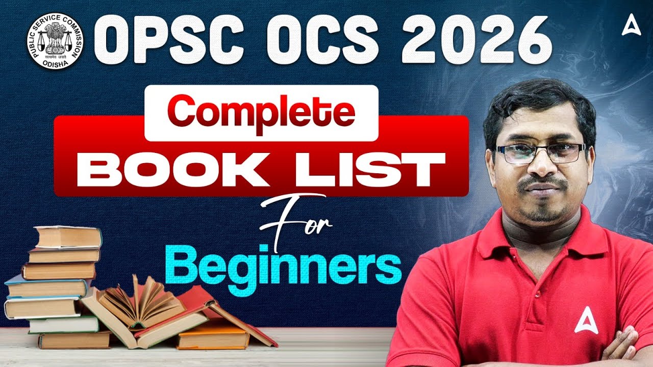 OPSC OCS Books 2026 l Complete Booklist for OPSC OCS 2025 l By Rabi sir