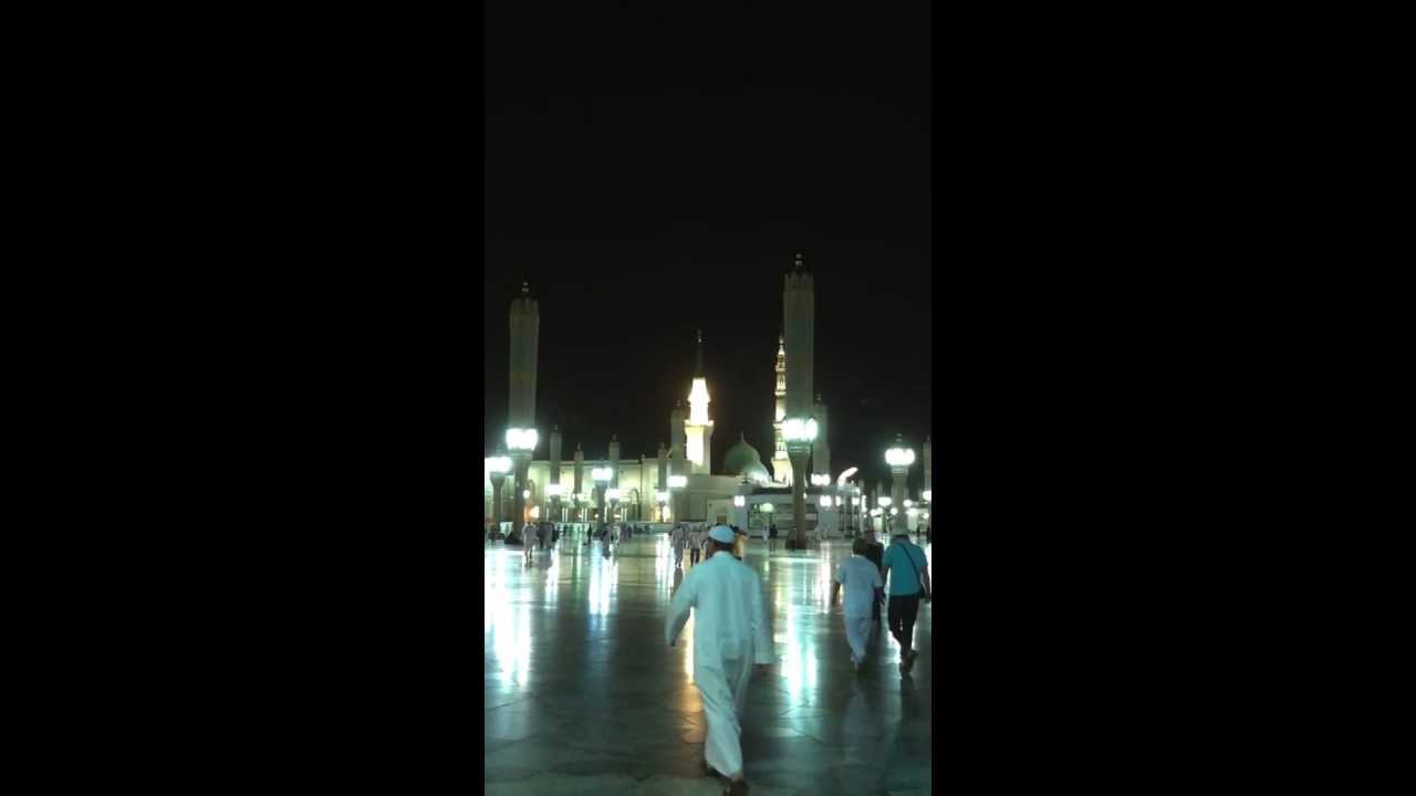 Medine Sabah Ezanı.. Dünyanın en güzel Ezanı.. Umre  04/2013