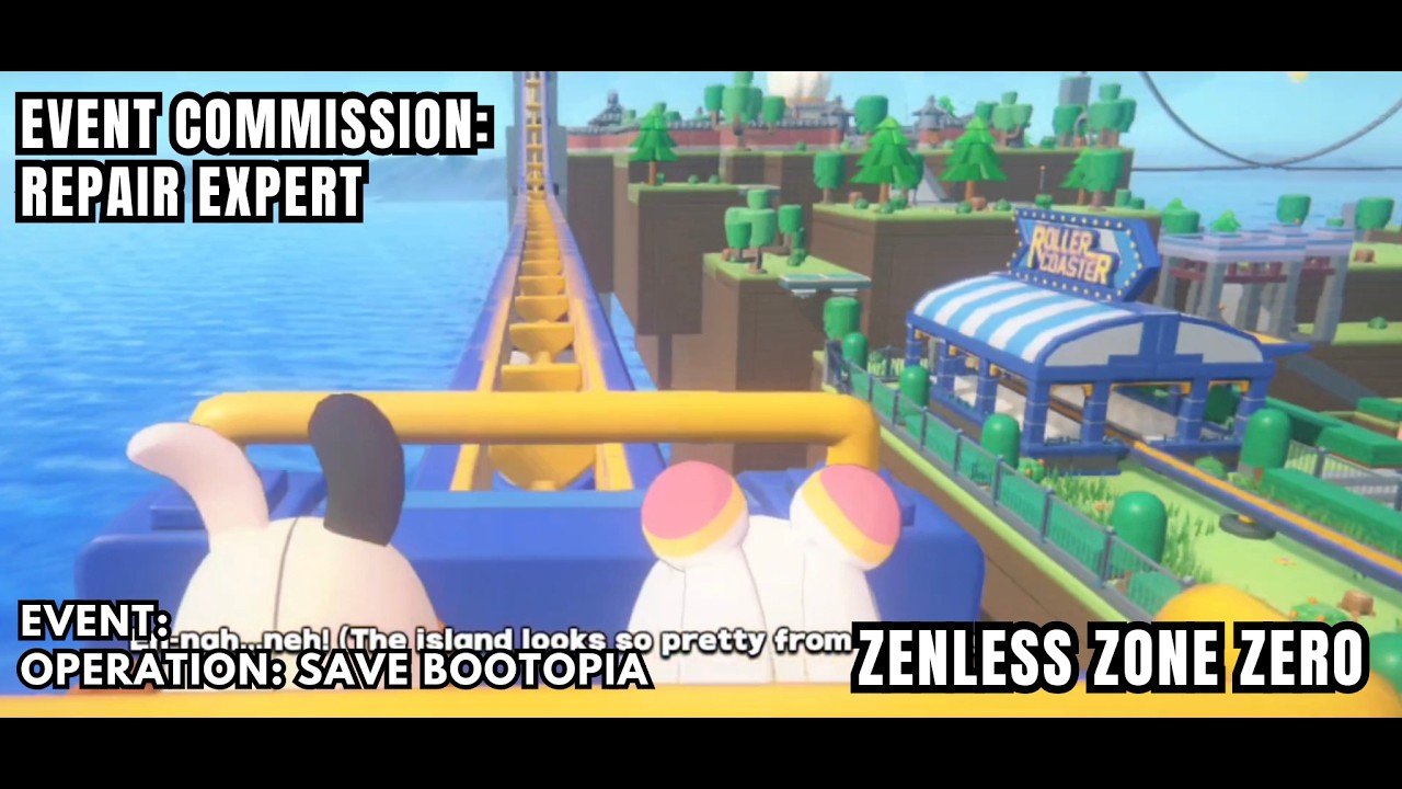 [Zenless Zone Zero Event Commission] Repair Expert: Get 10 Amusement Tokens & Hand Them To Screw