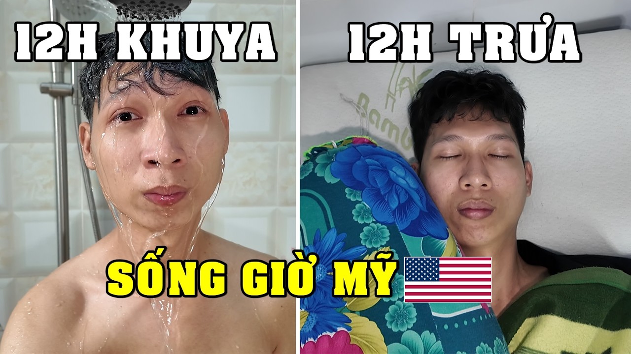 Thử Th&aacute;ch Sống Theo Giờ Mỹ 🇺🇸