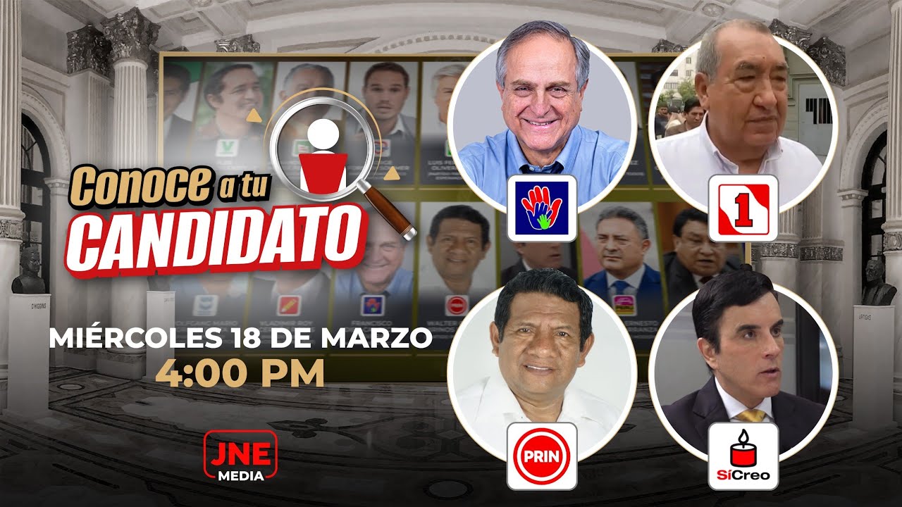 #ENVIVO Conoce a Tu Candidato | 18 de marzo del 2026