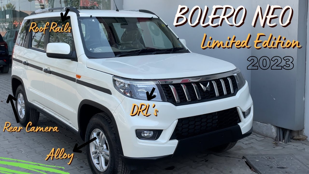 2023 Mahindra Bolero Neo Limited edition @11.50 Lakh : Bolero 2023 Limited edition - Bolero Neo N10