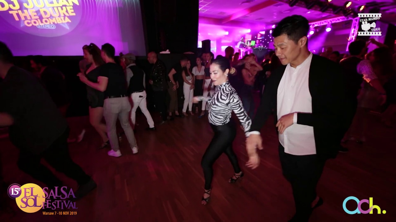 Dickens & Alien Ramirez - social dancing @ EL SOL WARSAW SALSA FESTIVAL 2019