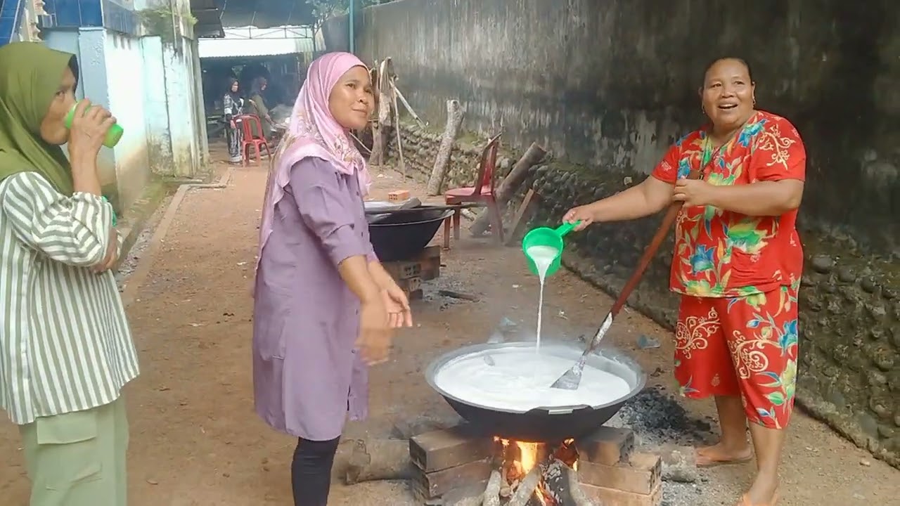 Acara Steweran Nikahan Sintia & Rian