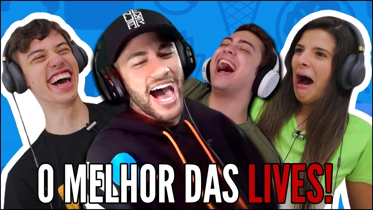 JOVENS REAGEM AS LIVES MAIS ENGRAÇADAS DOS STREAMERS - UM GAMER ALEÁTORIO