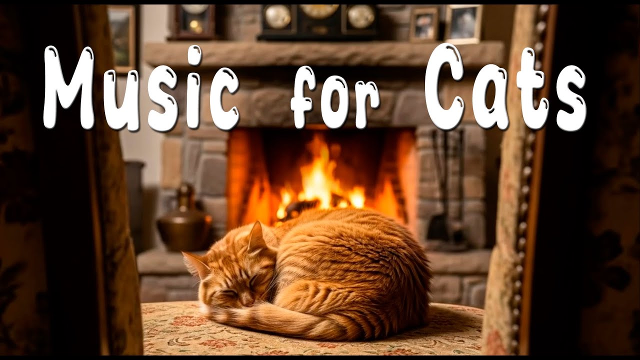 Chilling Cats Music 🐈‍⬛ Calm Background Music for Cat, Sleep Pets, Relax