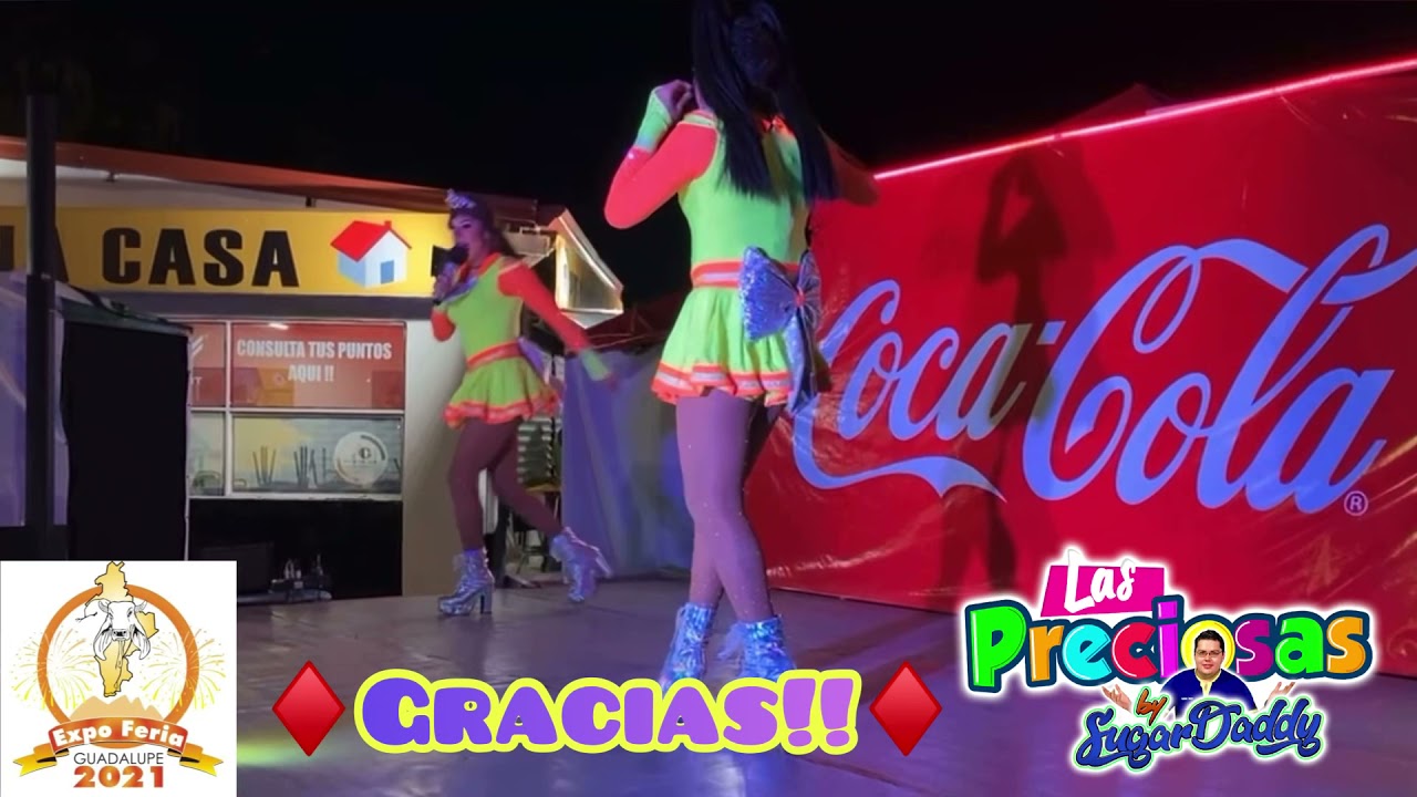 Las Preciosas en Expo Guadalupe 2021 Escenario CocaCola