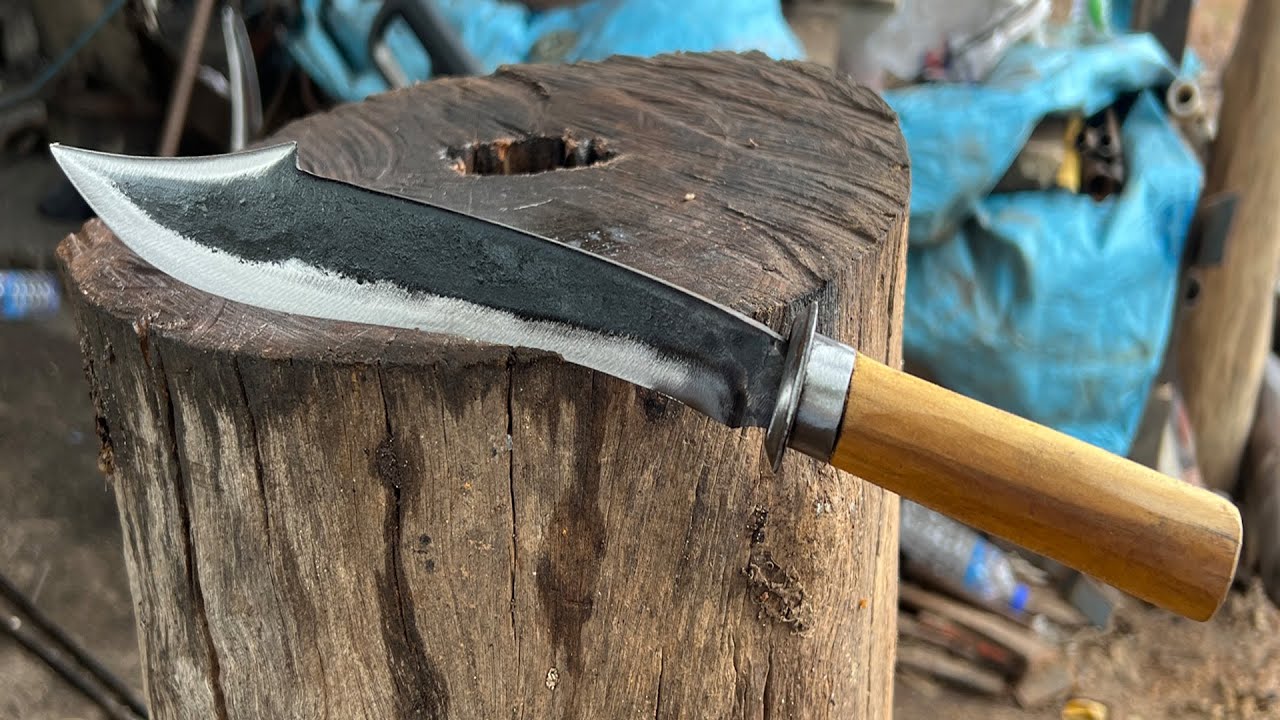 HOW TO MAKE KNIFE FROM INNER MOTOR.