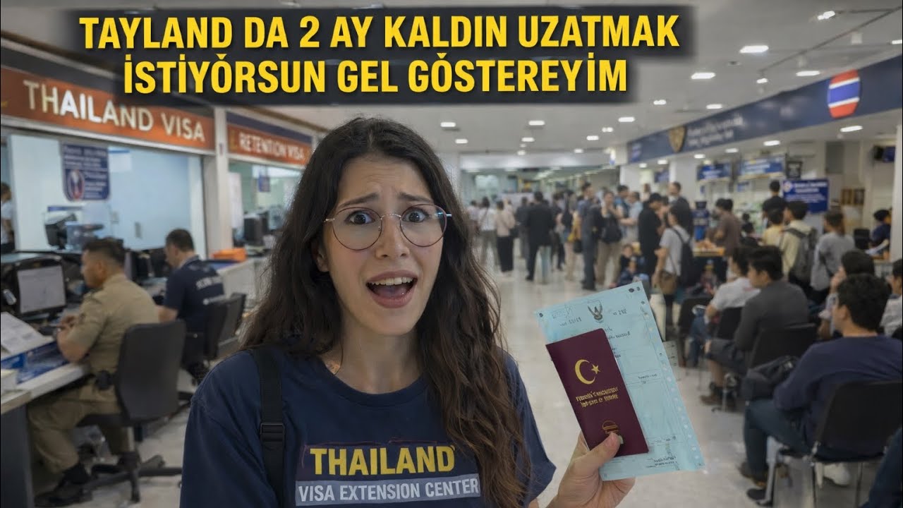 TAYLAND VİZEMİ NASIL UZATTIM ? / BANGKOK ŞUBESİ
