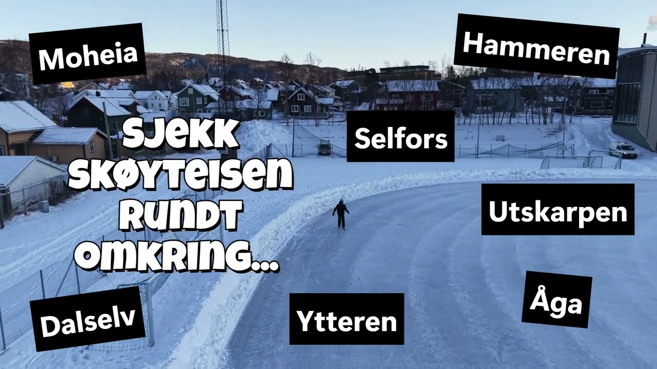 Isglede i hele Rana! ❄️⛸️