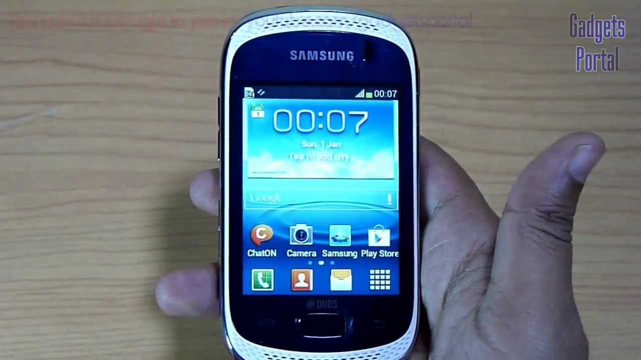 Samsung GALAXY MUSIC DUOS Unboxing & Hands on REVIEW HD by Gadgets Portal