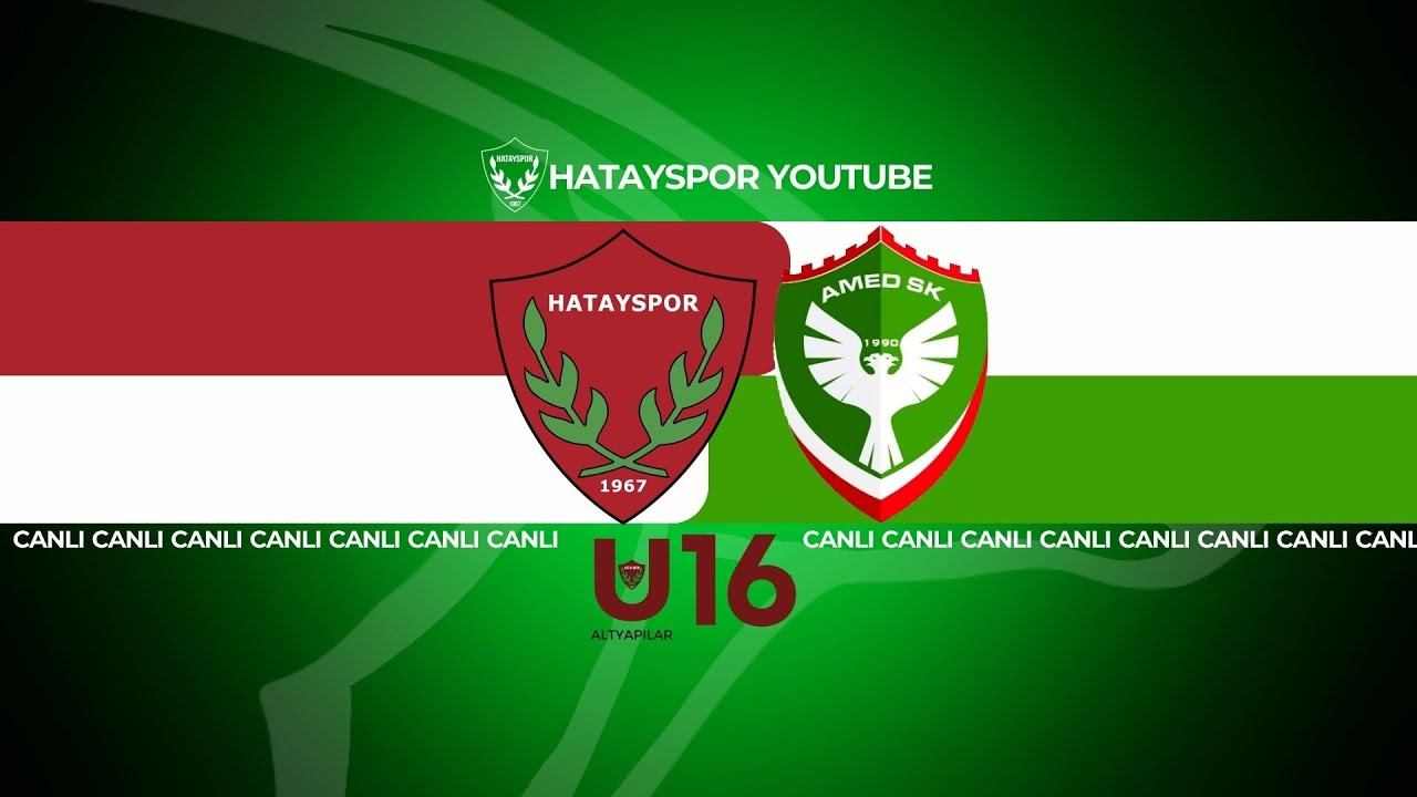 #canlı || A. Hatayspor - Amedspor (U-16 Gelişim Ligi)