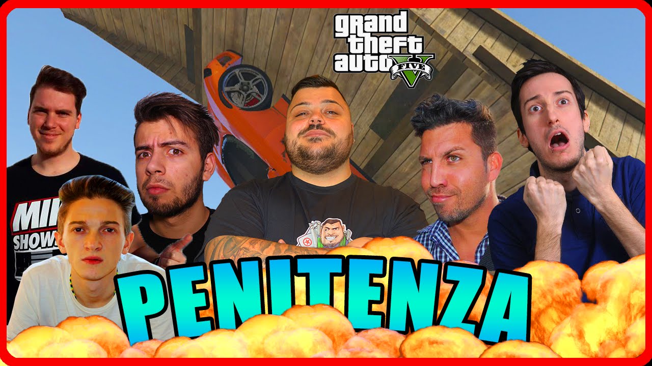 GTA 5 Online : Chi perde Penitenza ! w/Gabbo,Dexter,Dread,Brazo & Mike