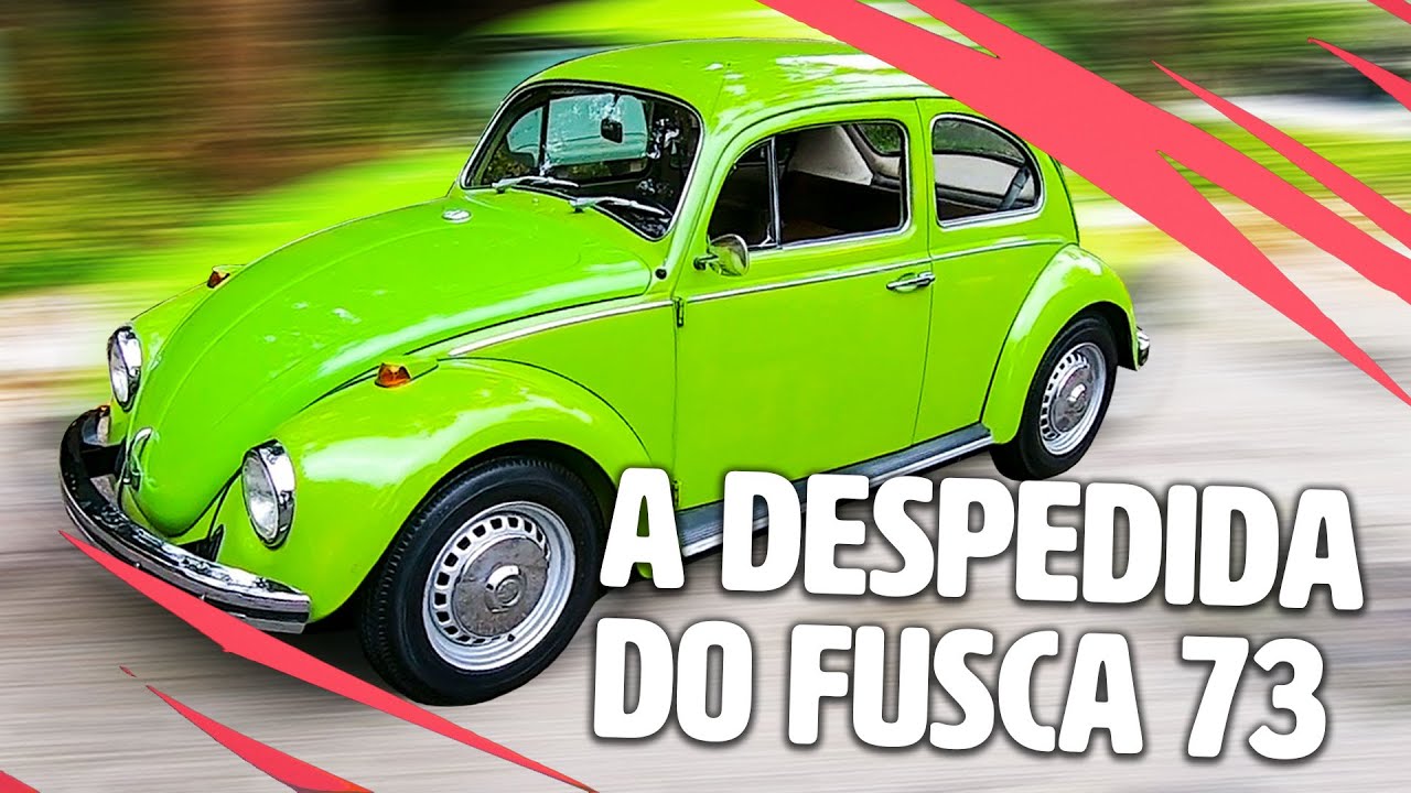 Volkswagen Fusca 1973 standard SERIE BRAVO Verde Hippie - Finalizado, pronto para Venda!