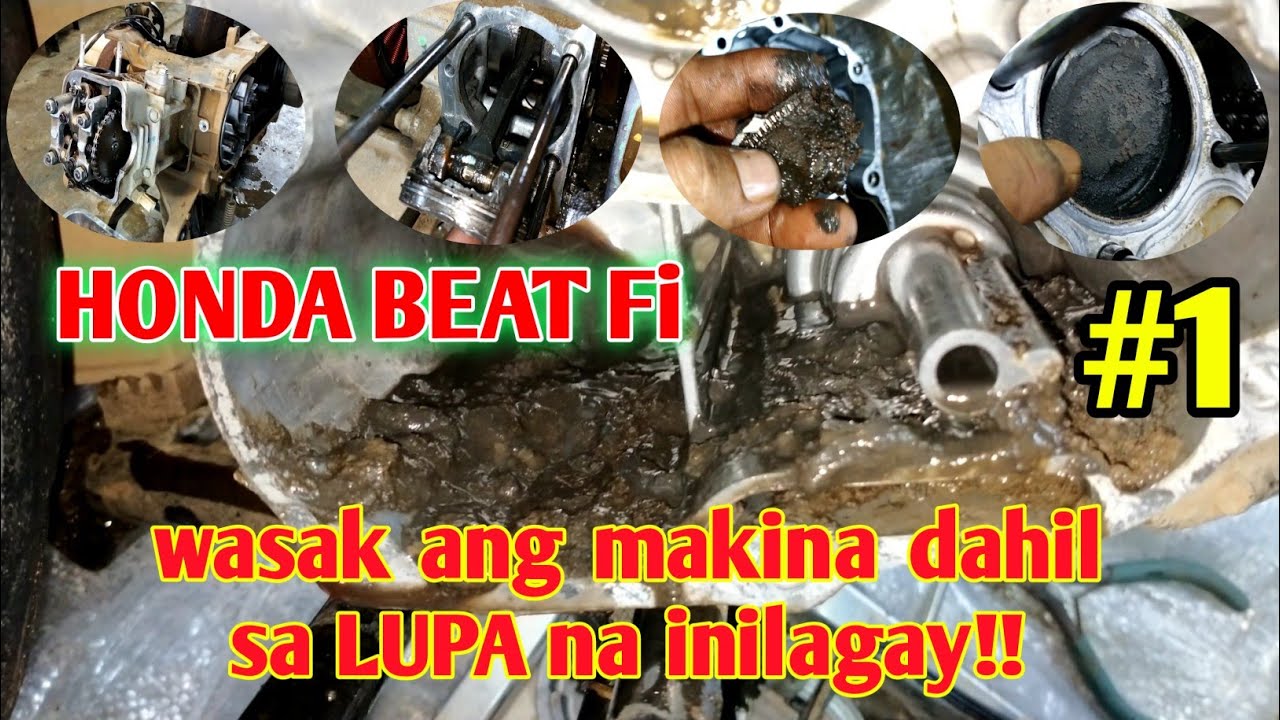 HONDA BEAT FI ENGINE OVERHAUL